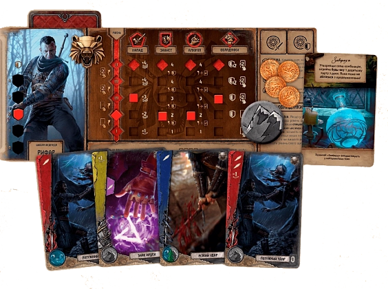 Відьмак. Старий світ (The Witcher: Old World), бренду Geekach Games, для 1-5 гравців, час гри > 60хв. - 7 - KUBIX