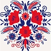 Картина за номерами Сучасний орнамент (30х30 см)