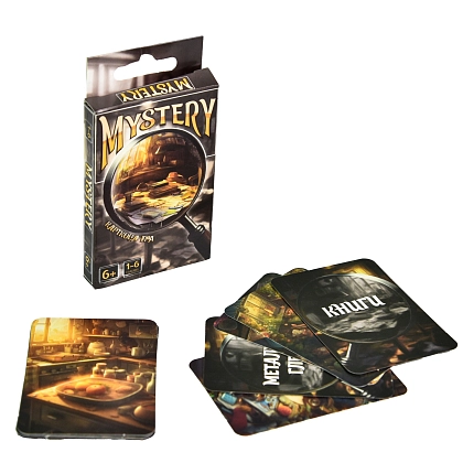 Настільна гра Mystery (Таємниця), бренду Strateg, для 1-6 гравців, час гри < 30хв. - 2 - KUBIX