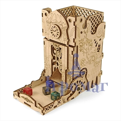 Башня для кубиков. Стимпанк (Dice Tower. Steampunk), бренду Tower Rex - 20 - KUBIX