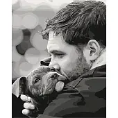 Мініатюра товару Картина по номерам Tom Hardy (40х50 см) - 1