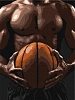 Картина по номерам Прес баскетболиста (30х40 см)