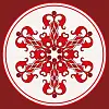 Картина по номерам Круглый орнамент (30х30 см)