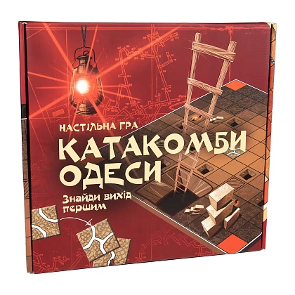 Настольная игра Катакомбы Одессы, бренду Strateg, для 2-4 гравців, час гри < 30мин. - KUBIX