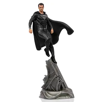 Статуетка Супермен (DC COMICS Superman black suit art scale 1/10)