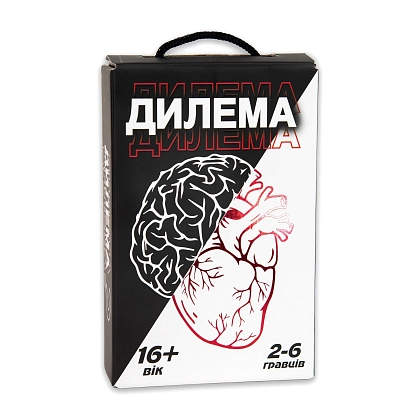 Настільна гра Дилема, бренду Strateg, для 2-6 гравців, час гри < 30хв. - KUBIX