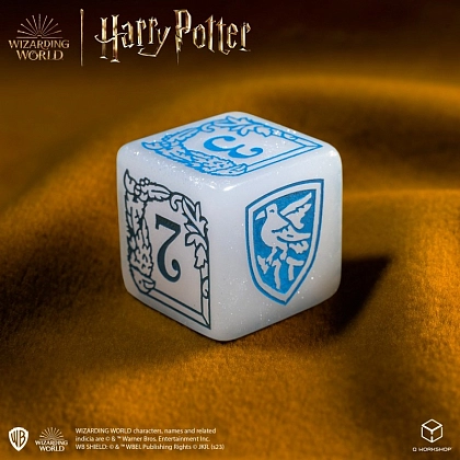 Набір кубиків Harry Potter. Ravenclaw Modern Dice Set - White - 4 - KUBIX