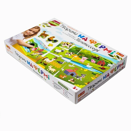 Настольная игра Животные на ферме, бренду Ранок, для 1-3 гравців - 12 - KUBIX