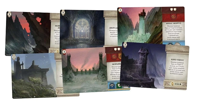 Настільна гра Війна Персня. Карткова гра. Проти тіні (War of the Ring: The Card Gam. Against the Shadow), бренду Geekach Games, для 1-2 гравців, час гри < 60хв. - 4 - KUBIX