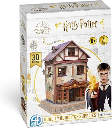 Товары для Квиддича Пазл 3D (Quality Quidditch Supplies Set 3D puzzle), бренду Trefl - KUBIX