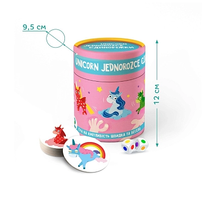 Настольная игра Единороги, бренду DODO TOYS, для 1-5 гравців, час гри < 30мин. - 3 - KUBIX