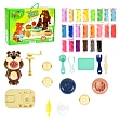 Миниатюра товара Набір для творчості Містер тісто Teddy's Picnic Strateg українською мовою (41033) - 2