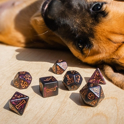 Набір кубиків DOGS Dice Set: Luna - 3 - KUBIX