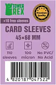 Миниатюра товара Протекторы 100 микрон (премиум) 45*68 (Cards Sleeves 100 micron (premium) 45*68) - 1