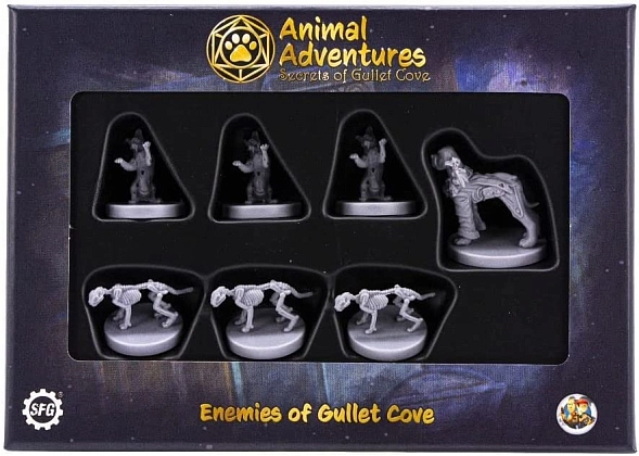 Настільна гра Animal Adventures: Enemies of Gullet Cove, бренду Steamforged Games Ltd. - KUBIX