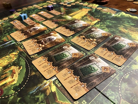 Настольная игра Кецаль (Quetzal), бренду Woodcat, для 2-5 гравців, час гри < 30мин. - 9 - KUBIX