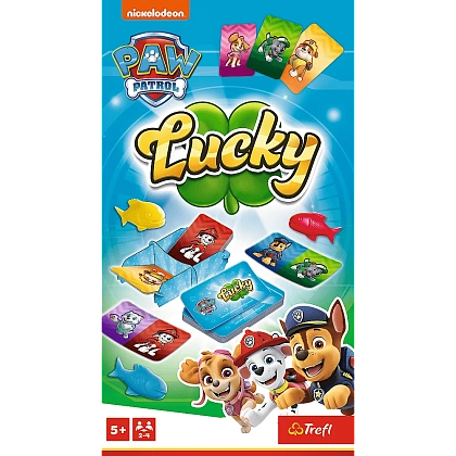 Настольная игра Счастливчик: Веселая команда (Lucky Paw Patrol), бренду Trefl, для 2-4 гравців, час гри < 30мин. - 2 - KUBIX