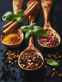 Картина по номерам Витонченість спецій (30х40 см)