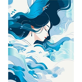Картина по номерам Стихия воздух (40*50 см)