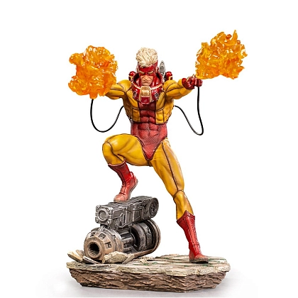 Статуэтка Пиро. Люди Икс (MARVEL X-Men Pyro) - KUBIX