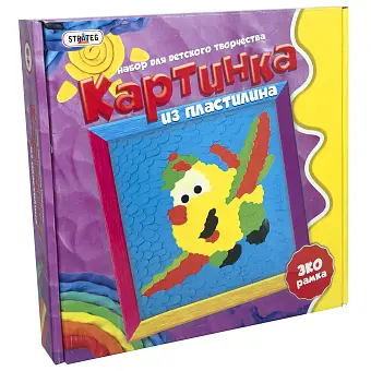 Набір для ліплення Літак (Картинка із пластиліну) (RU)