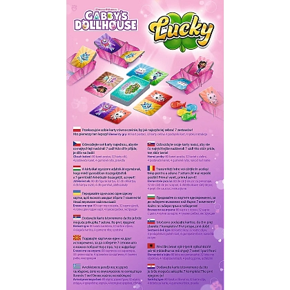 Настільна гра Чарівний будиночок котика (Lucky), бренду Trefl, для 2-4 гравців, час гри < 30хв. - 2 - KUBIX