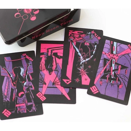 Карты ТАРО Неоновый месяц Neon Moon Tarot - 4 - KUBIX
