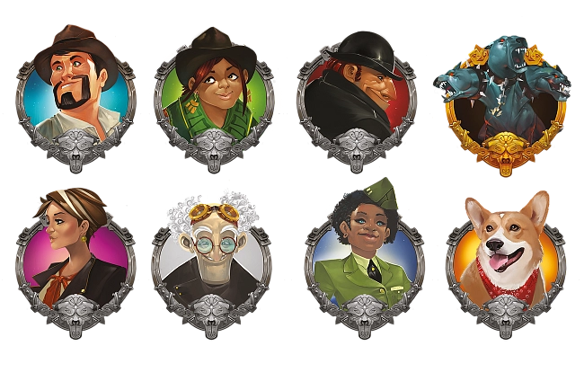 Настільна гра Цербер (Cerberus), бренду Geekach Games, для 3-7 гравців, час гри < 30хв. - 3 - KUBIX