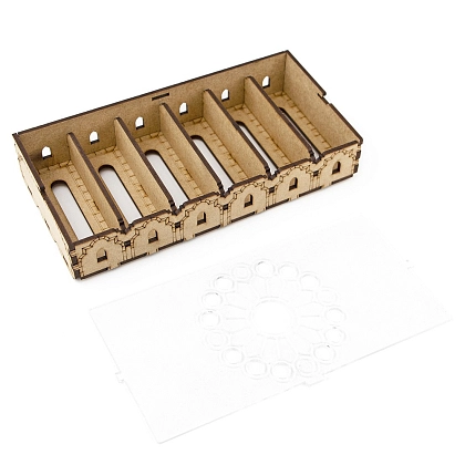 Органайзер для настольной игры Саграда (Organizer for boardgame Sagrada), бренду Tower Rex - 7 - KUBIX