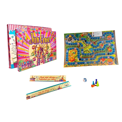 Настольная игра JunTime, бренду Strateg, для 2-4 гравців - 3 - KUBIX