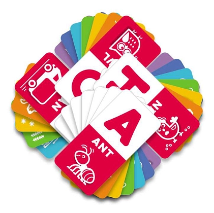 Настольная игра ABC Rainbow. Английский алфавит, бренду Мальвы, для 2-4 гравців, час гри < 30мин. - 9 - KUBIX