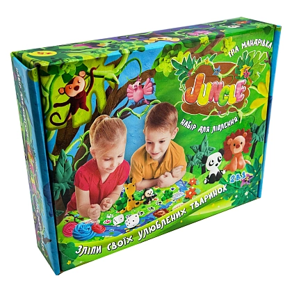 Настольная игра Джунгли (Jungle), бренду Strateg, для 2-3 гравців, час гри < 30мин. - KUBIX