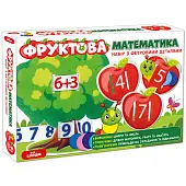 Мініатюра товару Настільна гра Фруктова математика - 1
