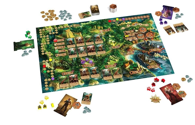 Настольная игра Кецаль (Quetzal), бренду Woodcat, для 2-5 гравців, час гри < 30мин. - 2 - KUBIX