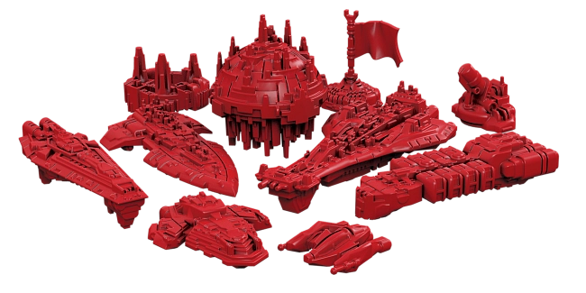 Настольная игра Сумерки империи. Четвертое издание (Twilight Imperium: Fourth Edition), бренду Geekach Games, для 3-6 гравців, час гри > 60мин. - 8 - KUBIX