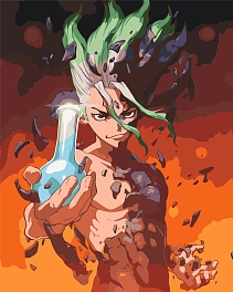 Картина по номерам Доктор Стоун (40х50 см)