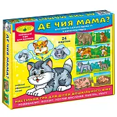Миниатюра товара Настольная игра «Где чья мама?» - 1