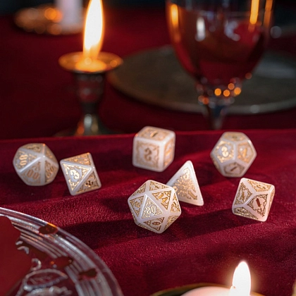 Набір кубиків Bloodsucker Immortal Dice Set (7), бренду Q-Workshop - 4 - KUBIX
