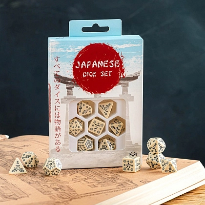 Набір кубиків Japanese Dice Set: Last Words Stone - KUBIX