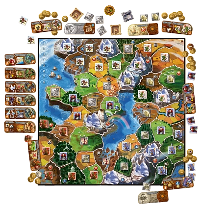 Настольная игра Маленький мир (Small World), бренду Lord of Boards, для 2-5 гравців, час гри < 60мин. - 3 - KUBIX