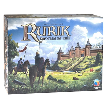 Настільна гра Rurik: Боротьба за Київ (Rurik: Dawn of Kiev), бренду Ігромаг, для 1-4 гравців, час гри < 60хв. - KUBIX