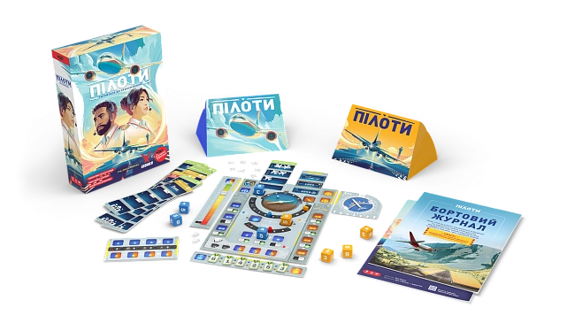 Настільна гра Пілоти (Sky Team), бренду Geekach Games, для 2-2 гравців, час гри < 30хв. - 3 - KUBIX