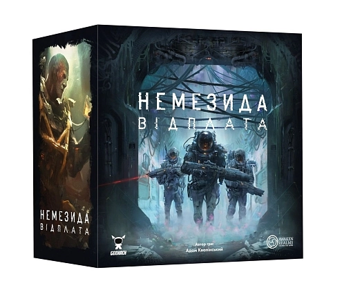 Купити Настільна гра Немезида. Відплата (Nemesis Retaliation), бренду Geekach Games - KUBIX Настільна гра Немезида. Відплата (Nemesis Retaliation), бренду Geekach Games, для 1-5 гравців, час гри > 60хв. - KUBIX