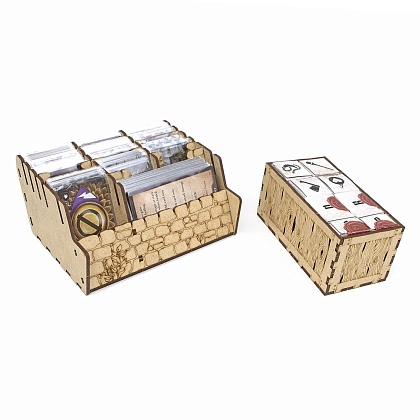 Органайзер для настільної гри Глумхейвен: Щелепи Лева (Organizer for boardgame Gloomhaven: Jaws of the Lion (Redesign)), бренду Tower Rex - 6 - KUBIX