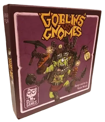 Настольная игра Goblins vs Gnomes, бренду Wanted Games, для 3-8 гравців, час гри < 30мин. - KUBIX