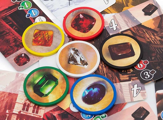 Настольная игра Роскошь (Splendor), бренду Asmodee, для 2-4 гравців, час гри < 30мин. - 6 - KUBIX