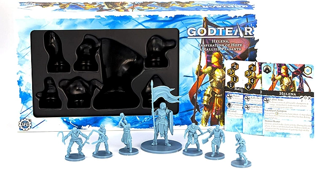 Godtear: Helena, Inspiration of Hope & Rallied Peasants, бренду Steamforged Games Ltd. - 4 - KUBIX