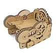 Мініатюра товару Органайзер для карт Steampunk Cardholder (Card Box Steampunk Cardholder) - 1