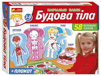 Пазл Будова тіла