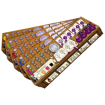 Настольная игра Ганзейский союз. Полное издание (Hansa Teutonica: Big Box), бренду Games 7Days, для 3-5 гравців, час гри > 60мин. - 9 - KUBIX